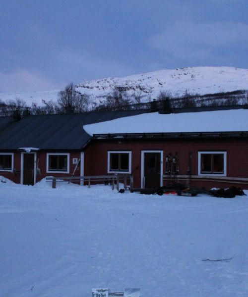 Cabane d'Abiskojaure sur le Kungsleden - Laponie - Suède