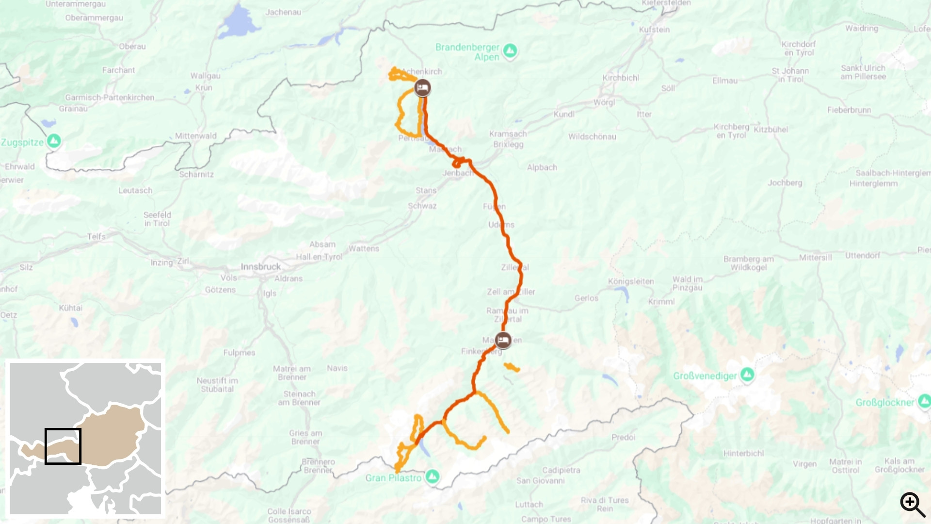 Carte AUTLP0010
