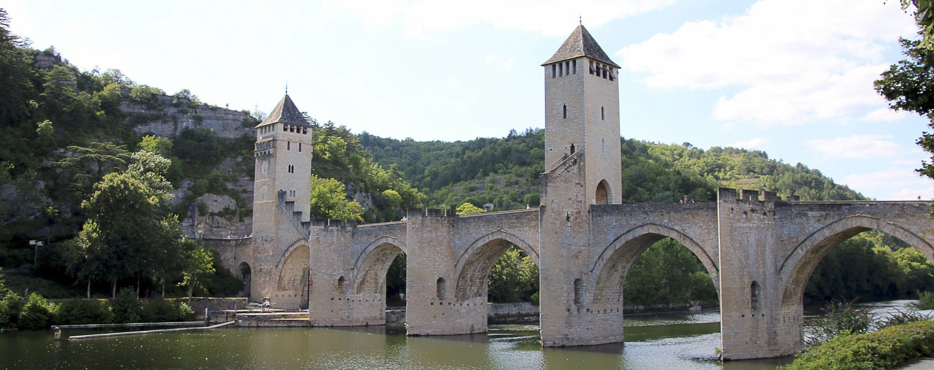 Pont Valentré sur le Lot - Cahors - Occitanie - France