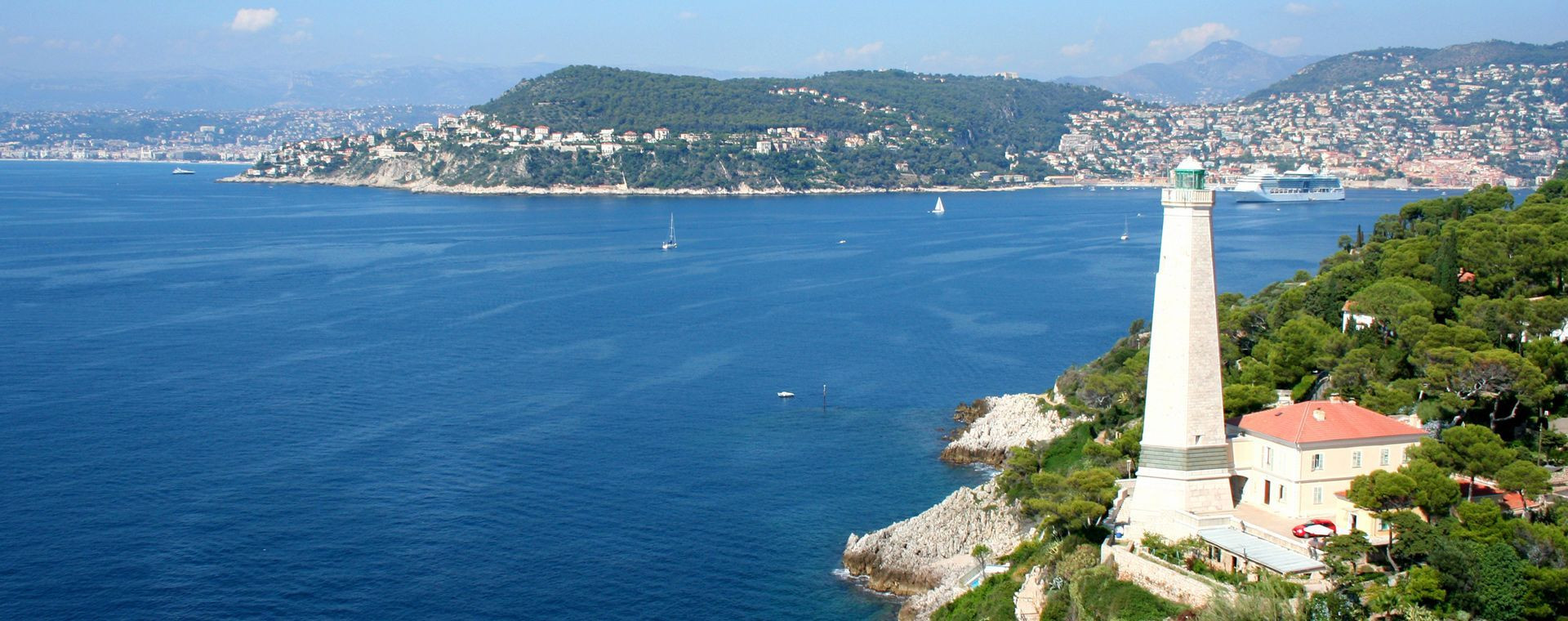 Phare du Cap-Ferrat - presqu'île de Saint-Jean-Cap-Ferrat - Côte d'Azur