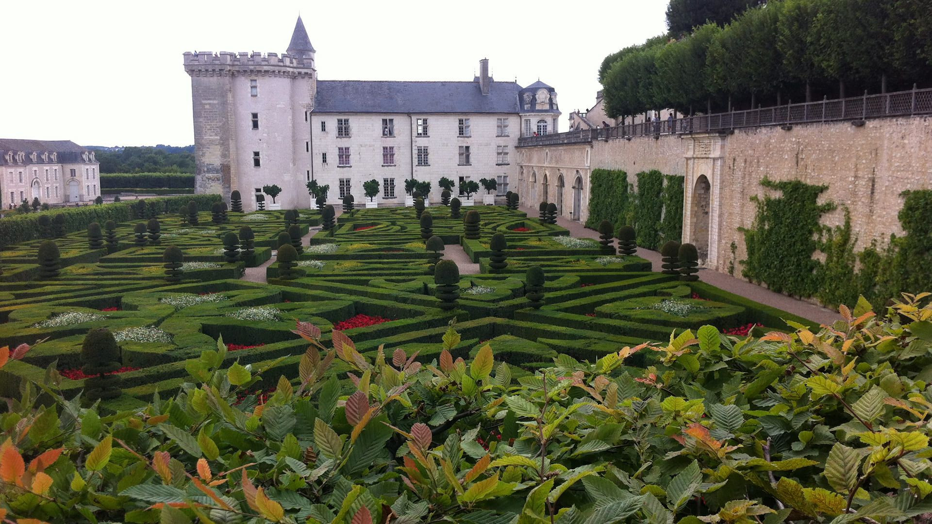 Château de Villandry et ses jardins à la française - Val de Loire - France