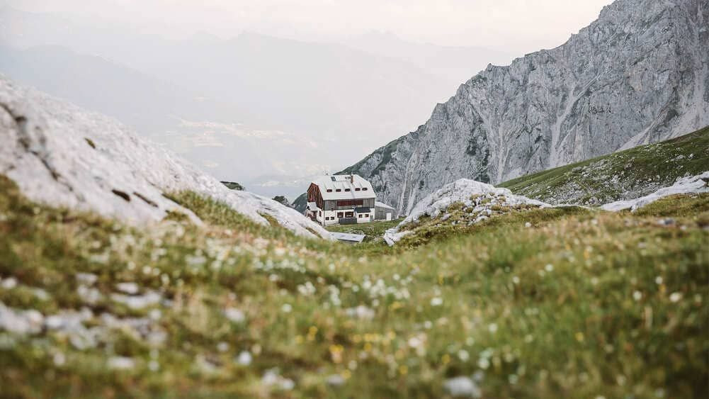 Refuge de montagne au cœur du massif du Dachstein - Autriche
