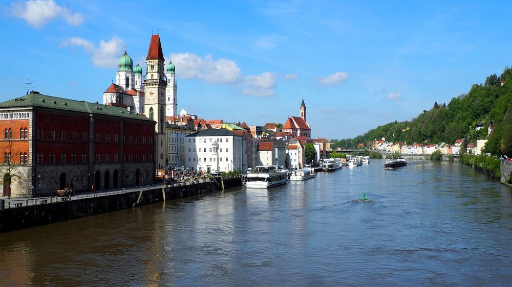 Vieille ville de Passau au bord du Danube - Bavière - Allemagne