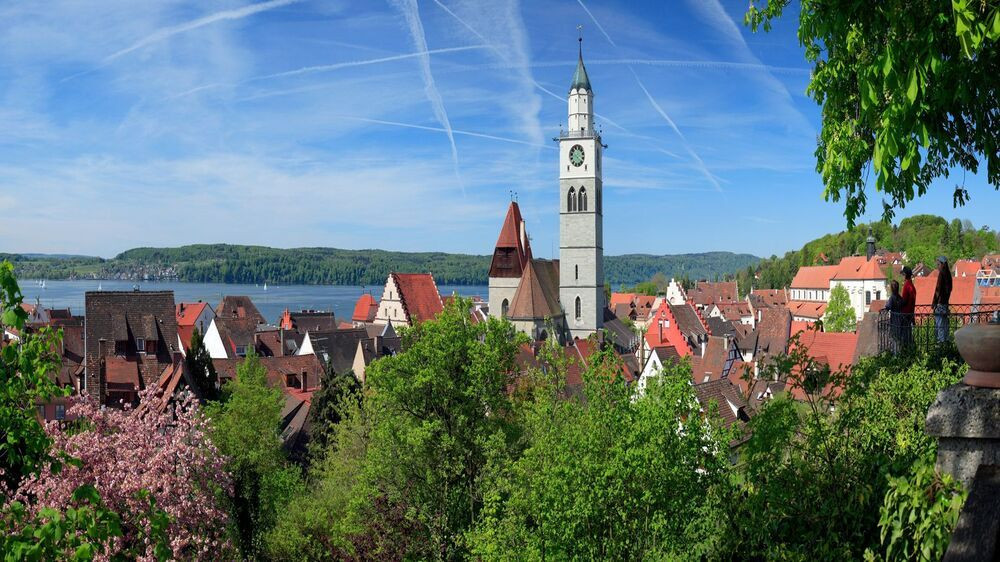 Vieille ville et clocher au bord du lac de Constance - Überlingen - Allemagne
