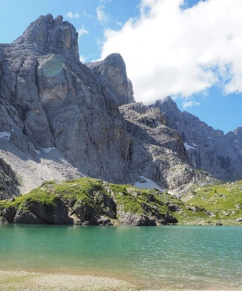 Civetta and its lake - Dolomites - Italy