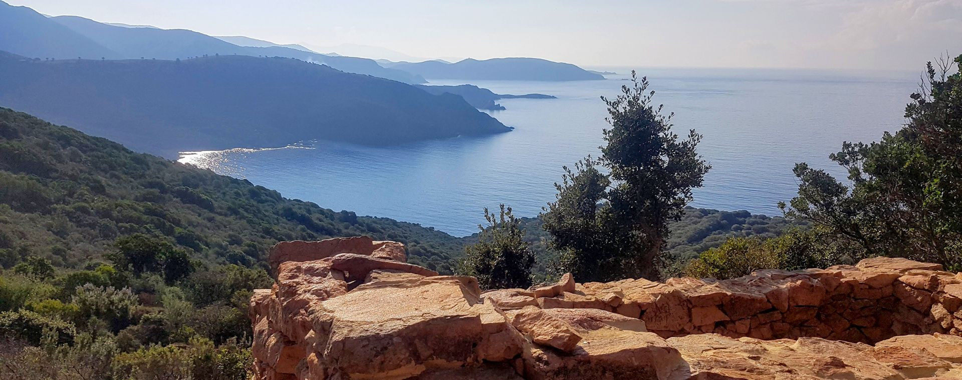 Côte ouest depuis Capu Rossu - Corse - France