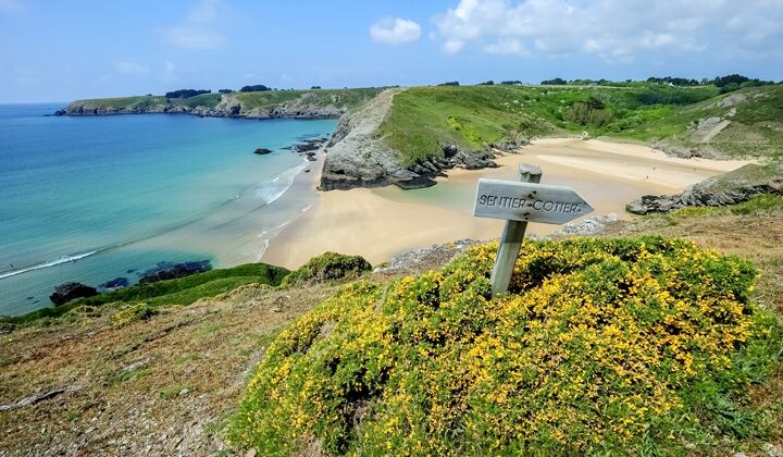 Sentier côtier de Belle-Île-en-Mer - Bretagne - France