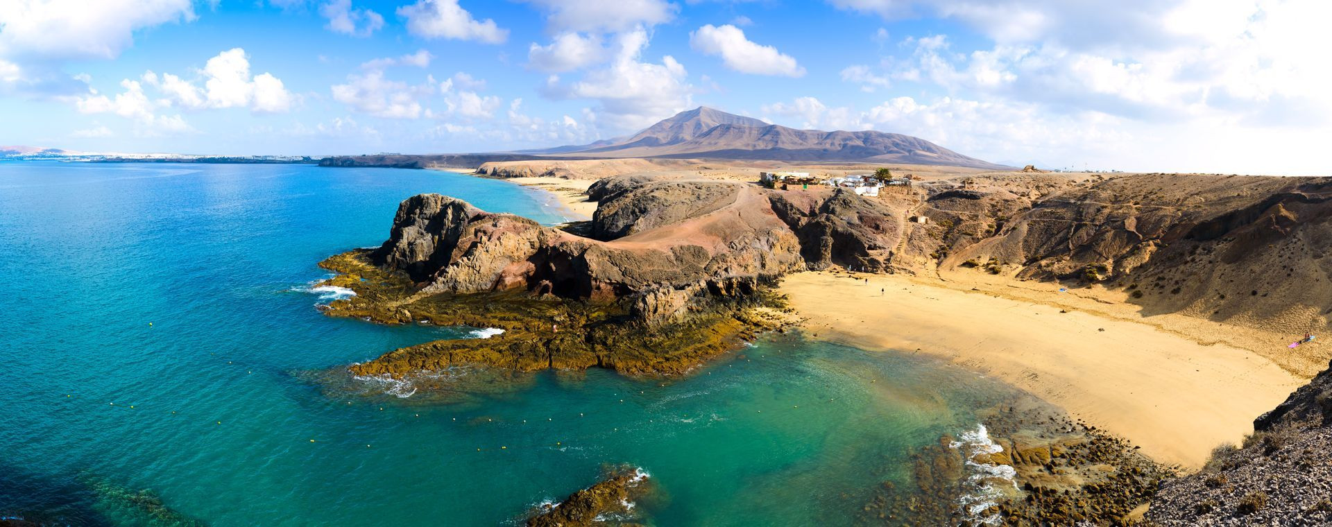 Plage et crique sauvage de Papagayo - Lanzarote - Îles Canaries, Espagne