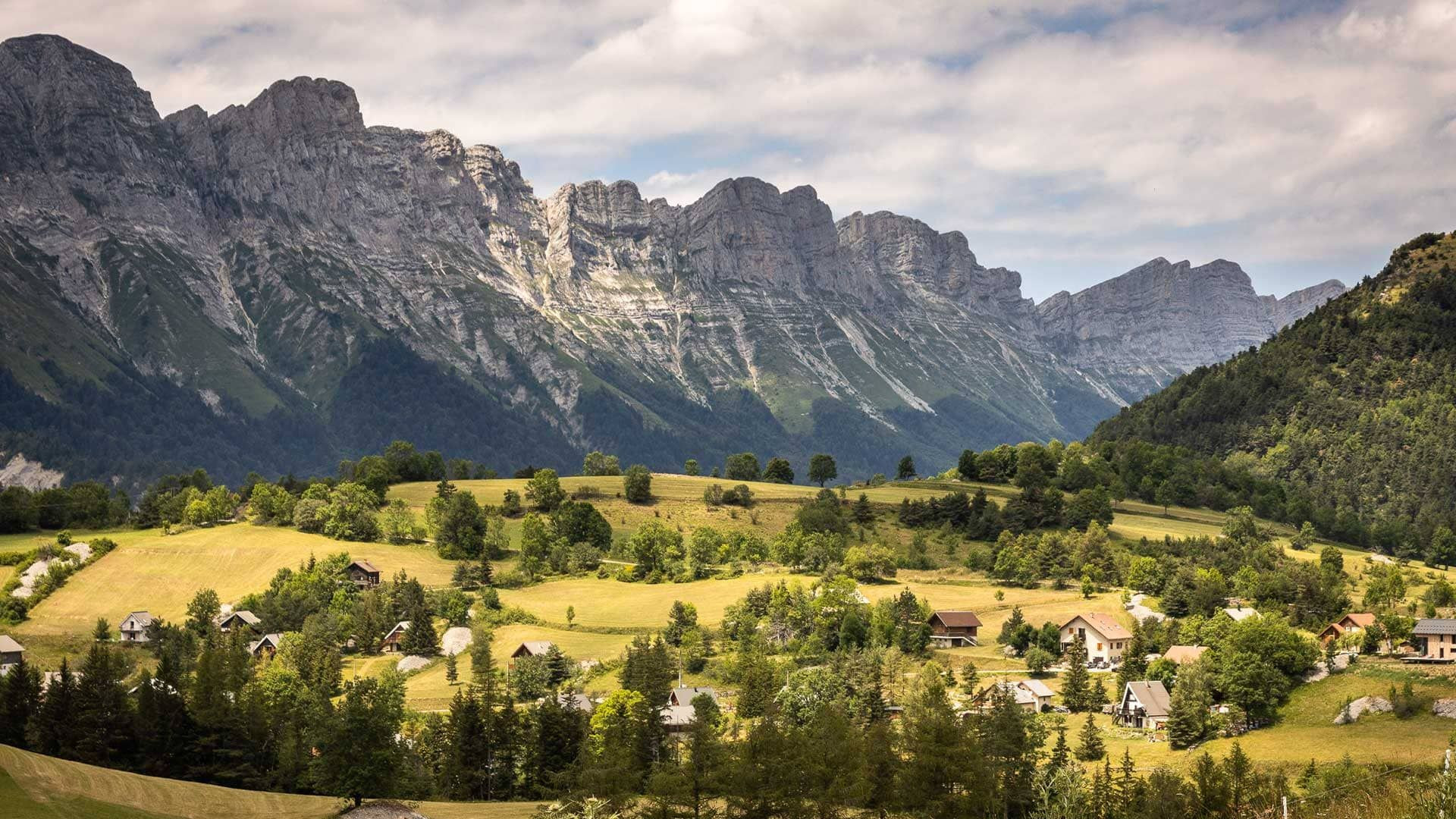 Cretes Vercors Depuis Gresse Cx. Argeles Randozone - Crète - France
