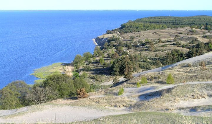 Dunes et lagune de l'isthme de Courlande - Lituanie