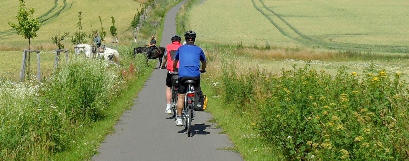 Cyclistes Voyage Velo Berlin Stralsund - Allemagne