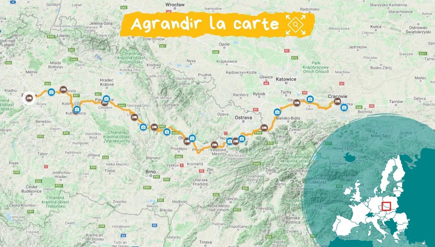 Carte CZELV0006