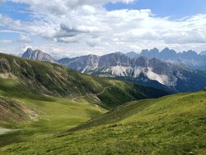 Sommets des Dolomites depuis la Plose - Tyrol du Sud - Italie