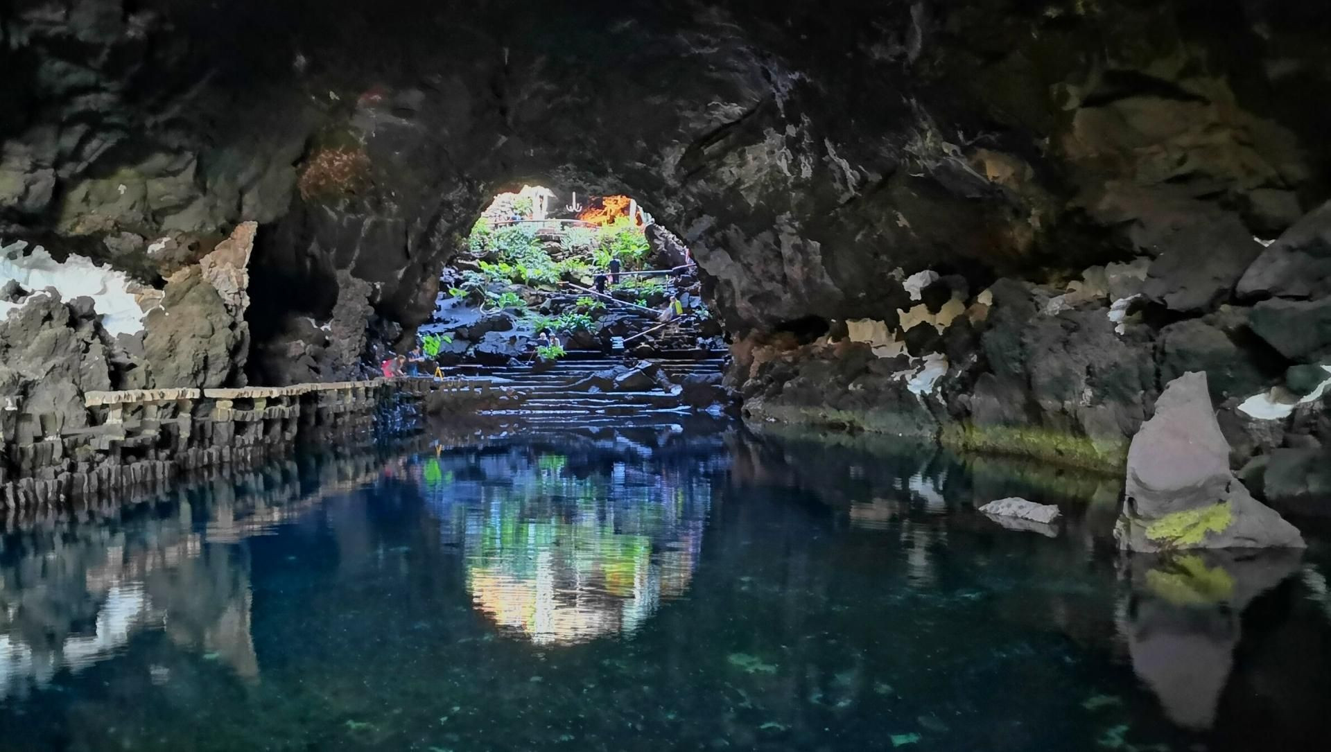 Lac souterrain de la Cueva de los Verdes - Haría - Lanzarote - Espagne