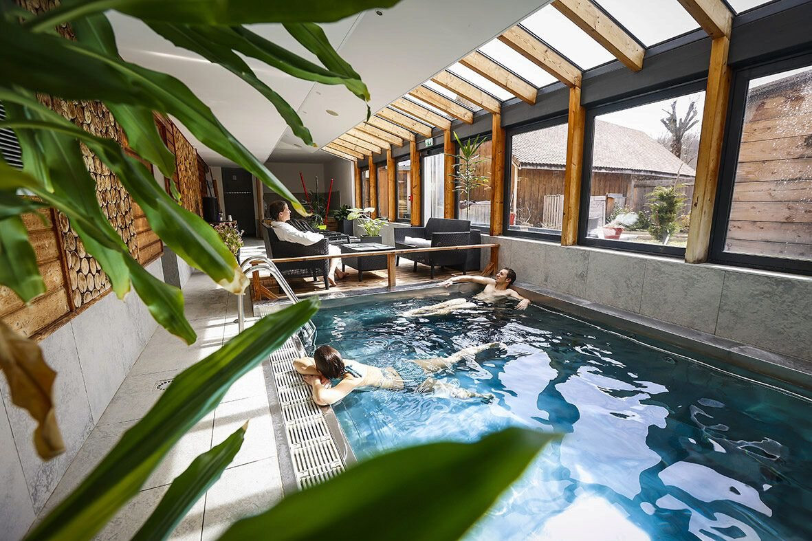 The spa area at Gai Soleil du Mont-Aiguille