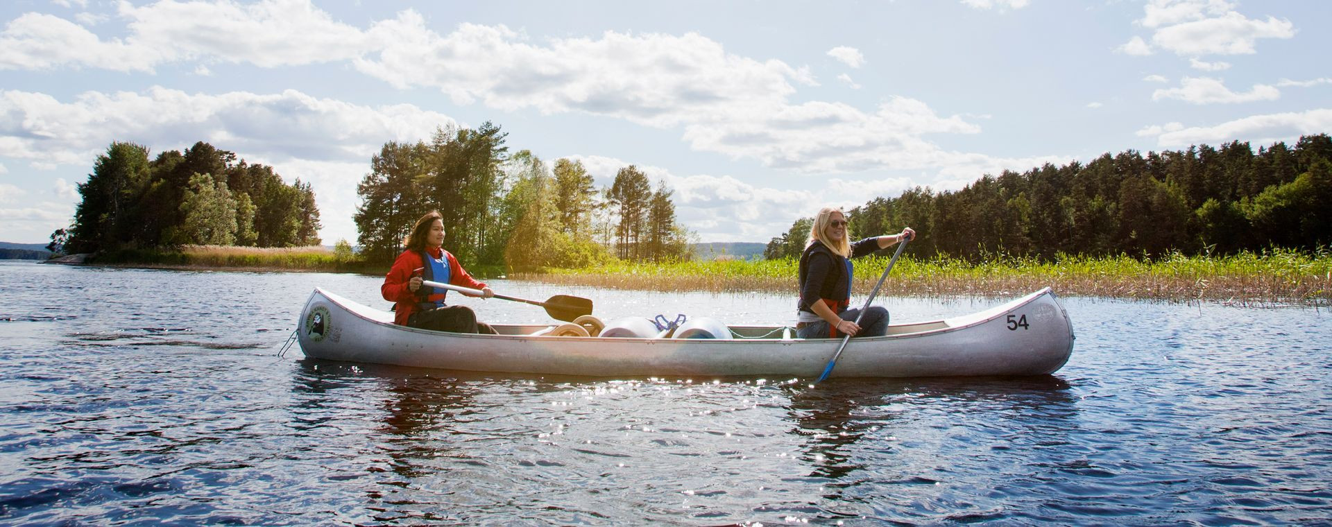 Faire Canoe Sous Soleil Suede - Suède