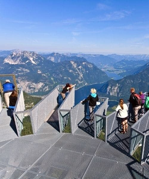 Five Fingers viewing platform over the peaks - Krippenstein - Austria (3)