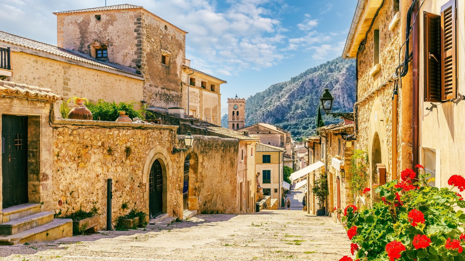 Village de Fornalutx dans la vallée de Soller - Majorque