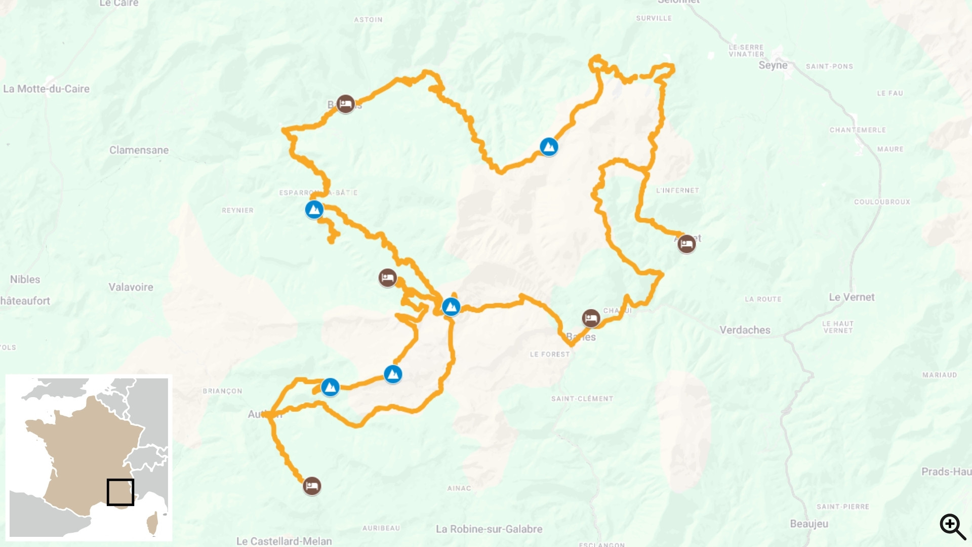 Carte FRAGP0091