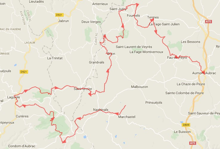 Carte FRALP0016