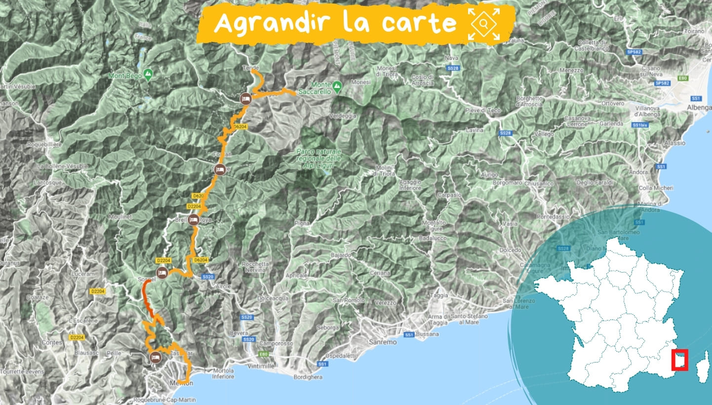 Carte FRALP0018