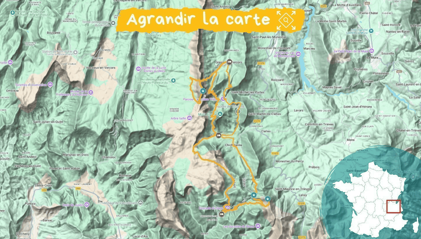 Carte FRALP0021