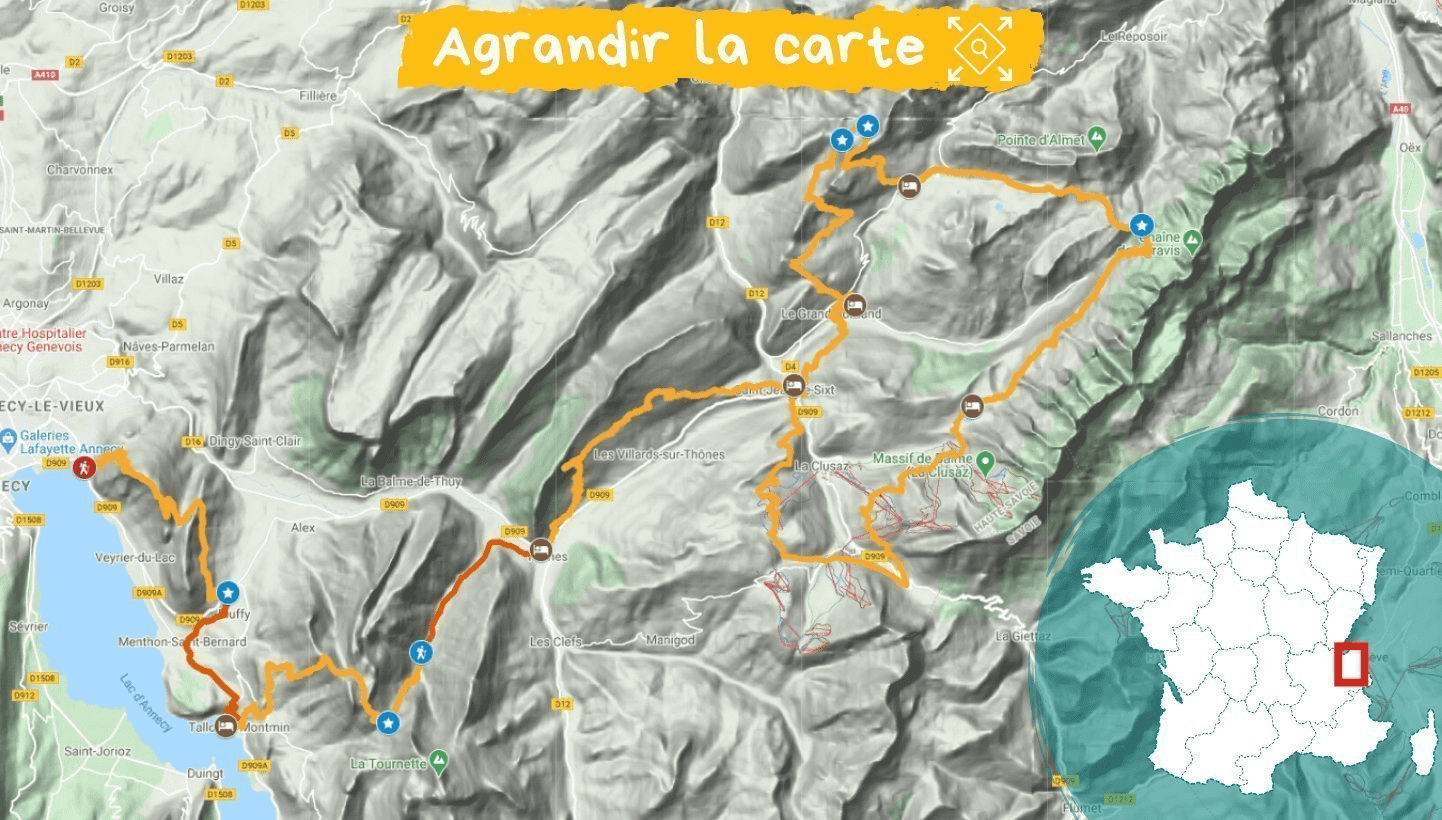 Carte FRALP0025