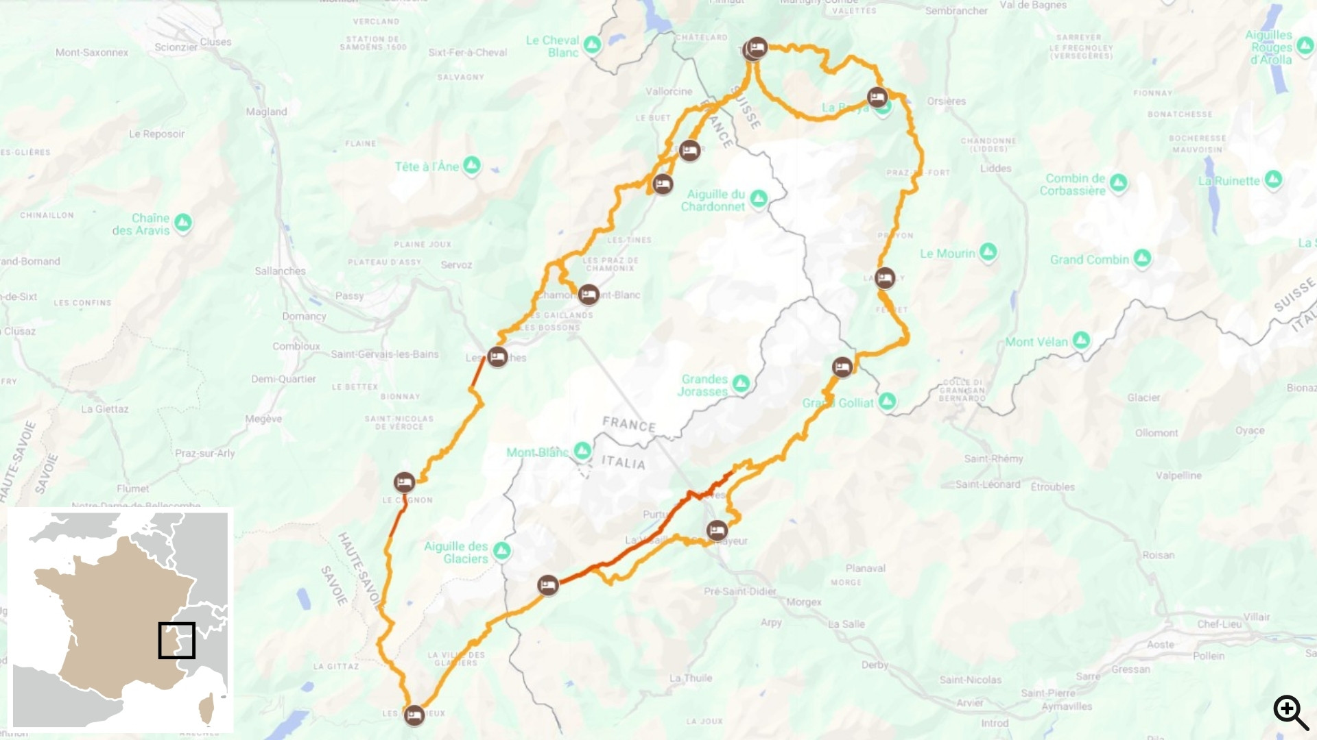 Carte FRALP0050