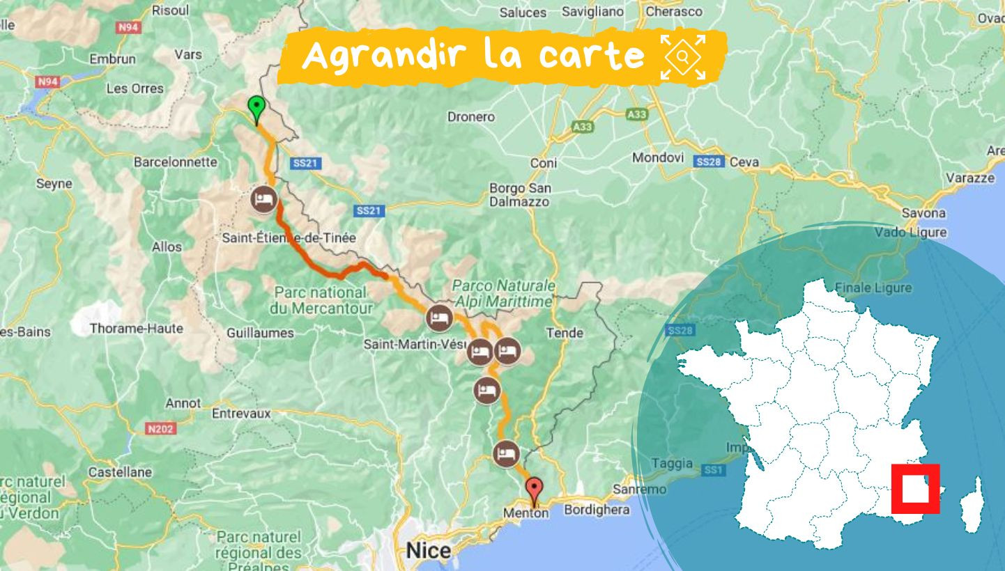 Carte FRALP0064