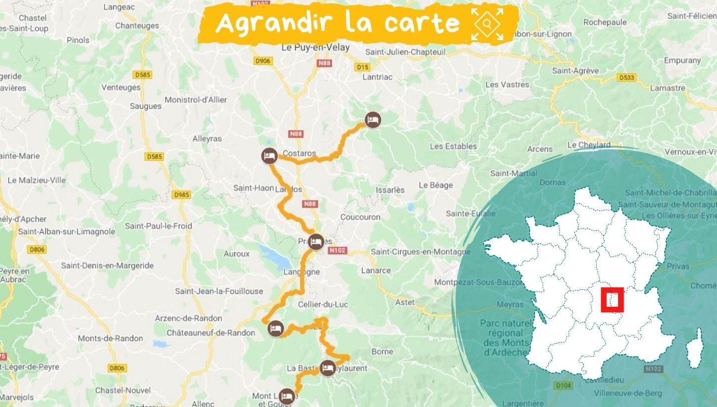 Carte FRALP0076