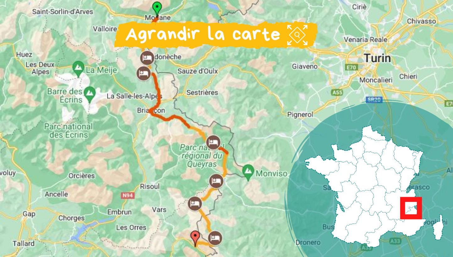Carte FRALP0092