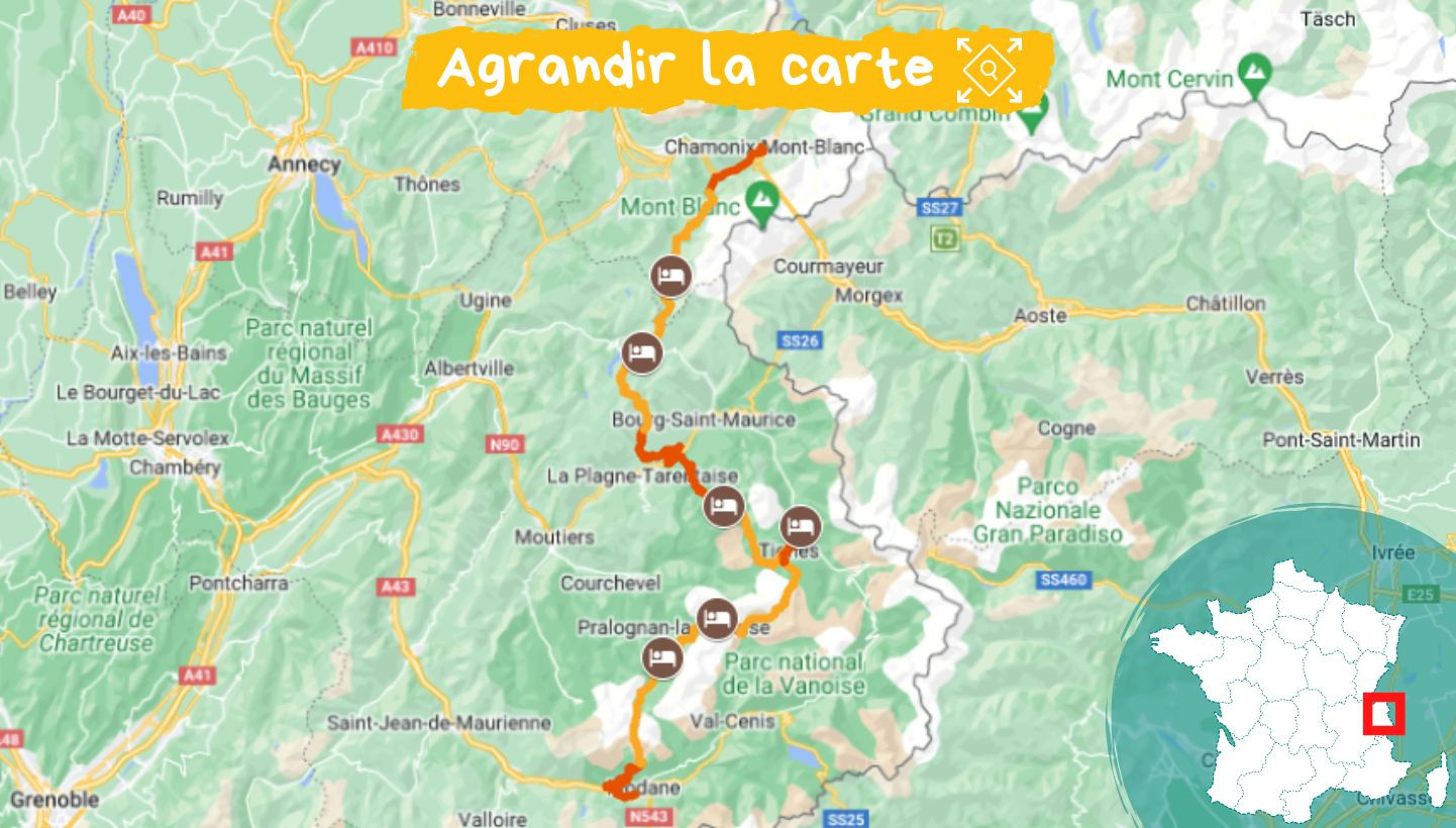 Carte FRALP0096