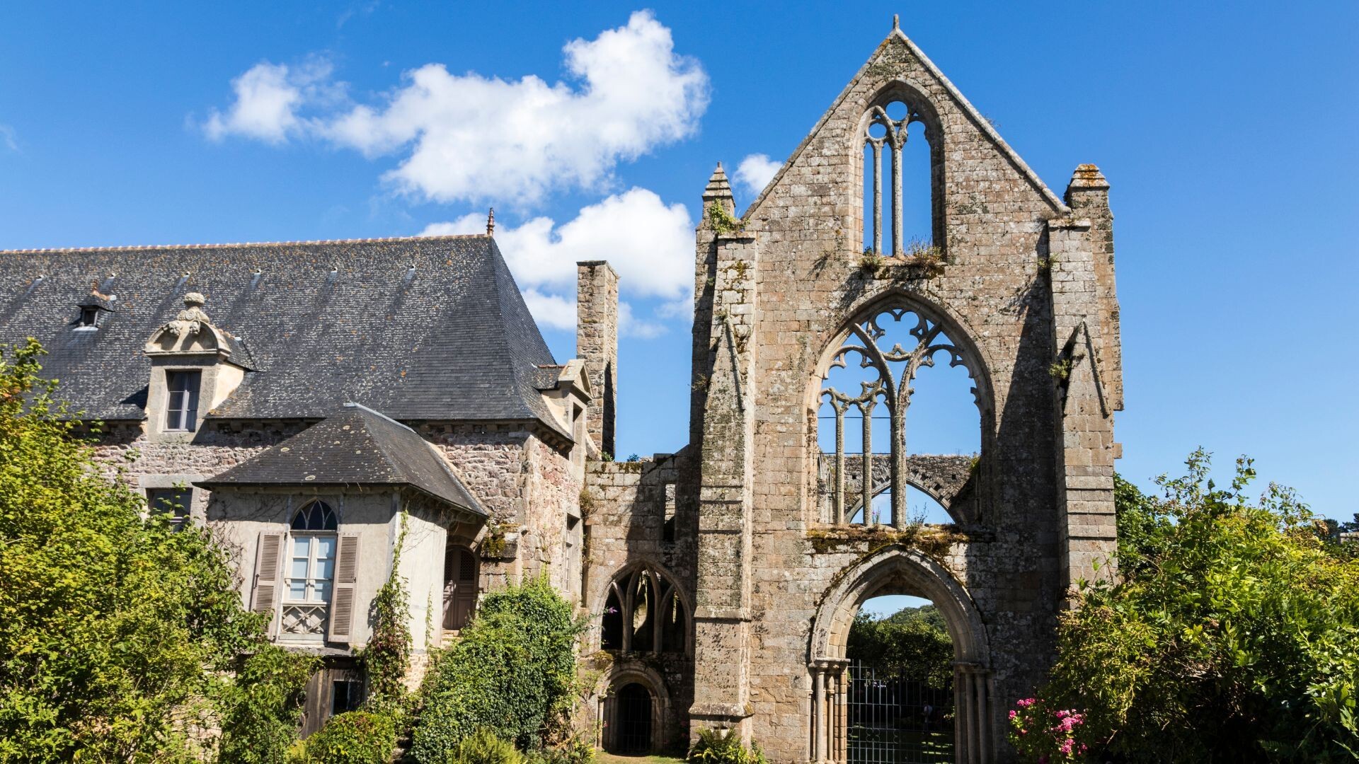 Ruines gothiques de l'abbaye de Beauport - Paimpol - Bretagne