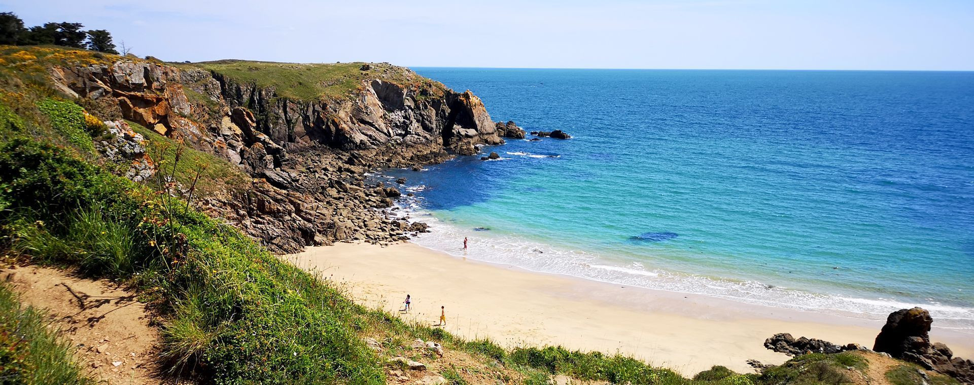 Crique et plage de sable - Corse - France