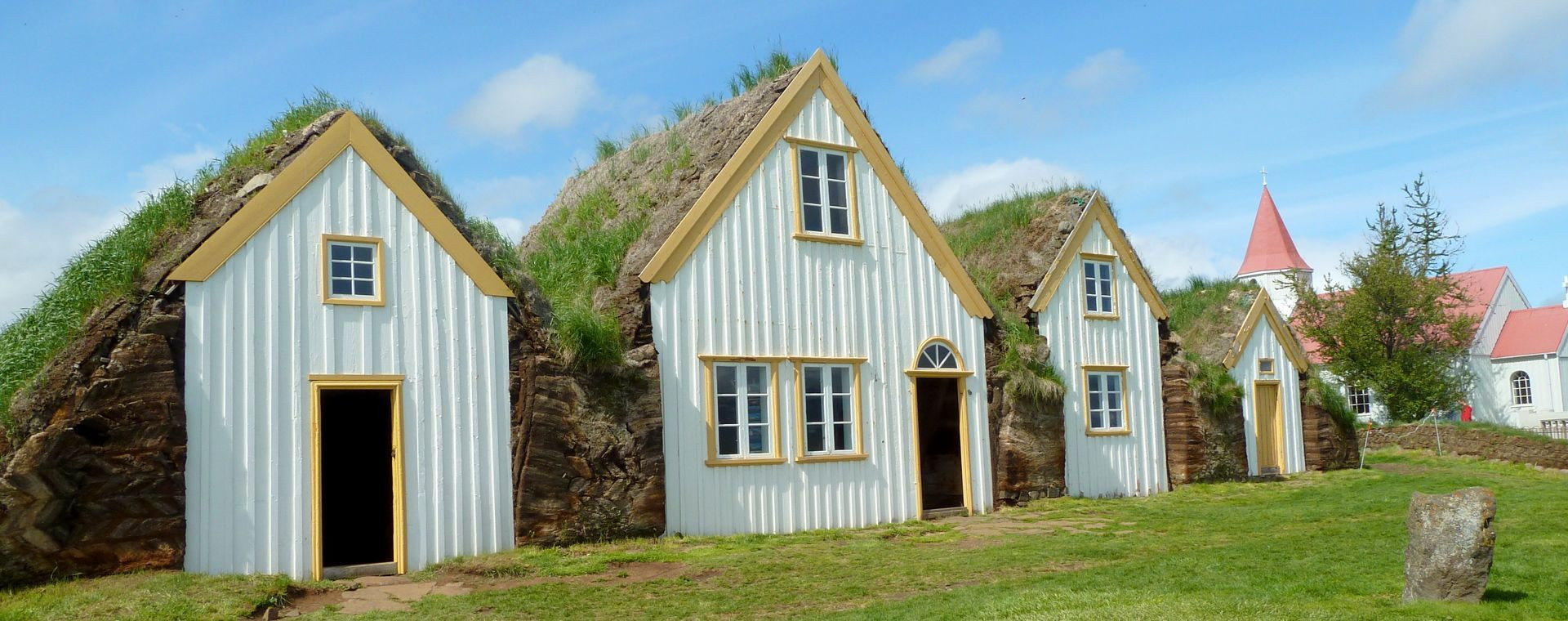 Maisons de tourbe de Glaumbær - Skagafjörður - Islande