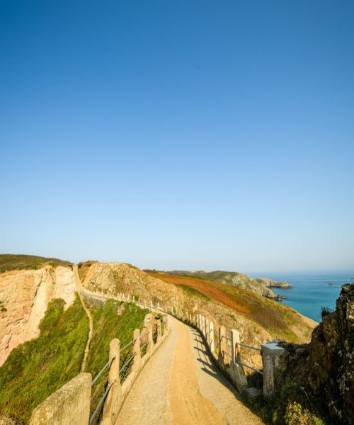 Grande Grève au pied de La Coupée - Sark