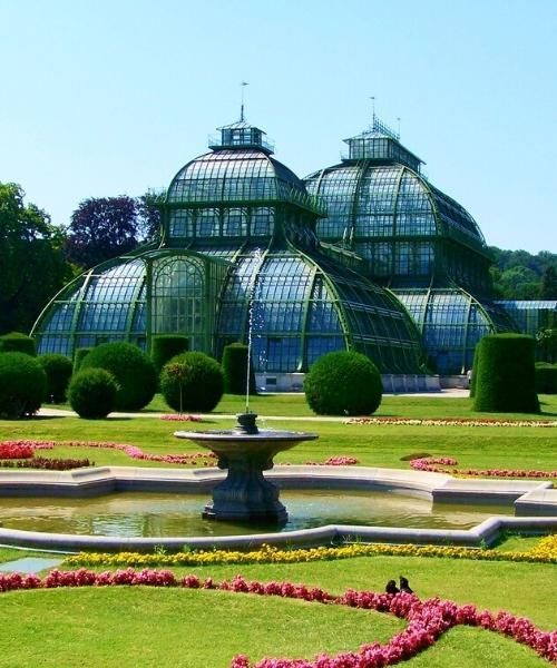 Grande Serre De Zoo De Schonbrunn