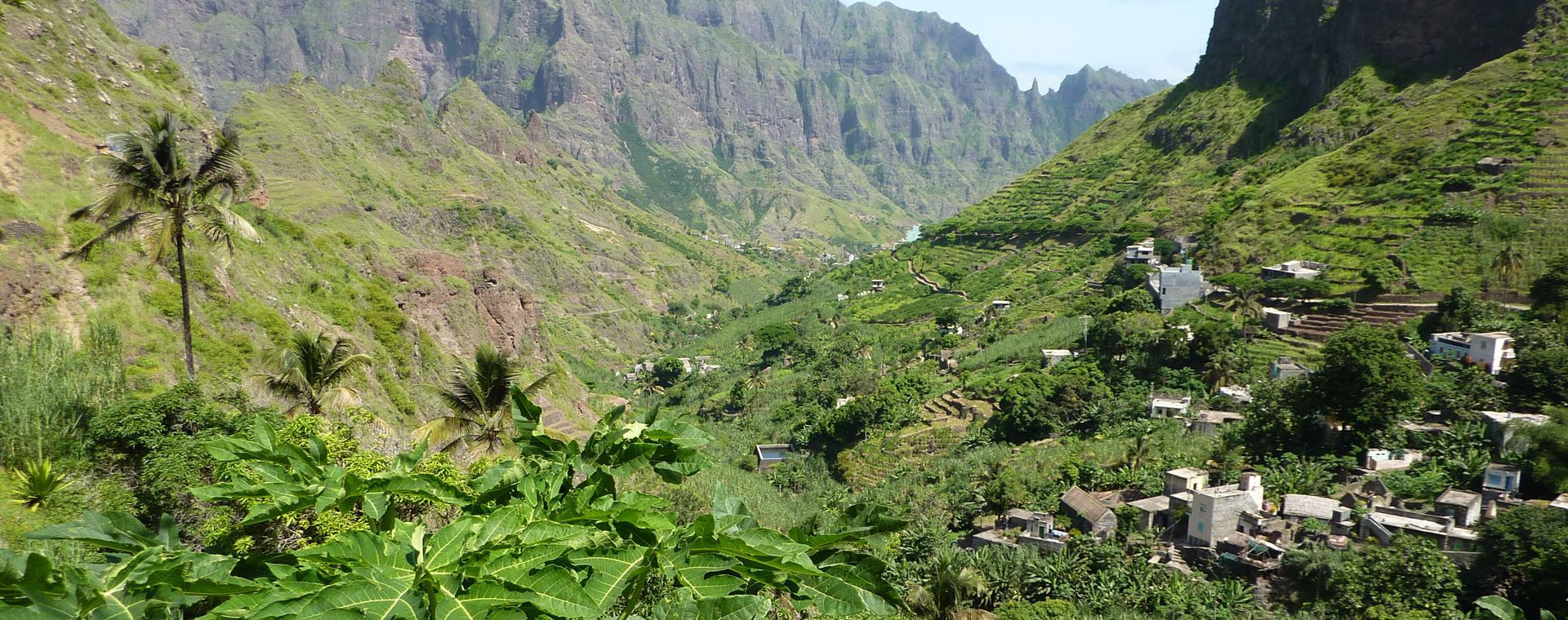 Vallée verdoyante de Santo Antão - Archipel du Cap-Vert