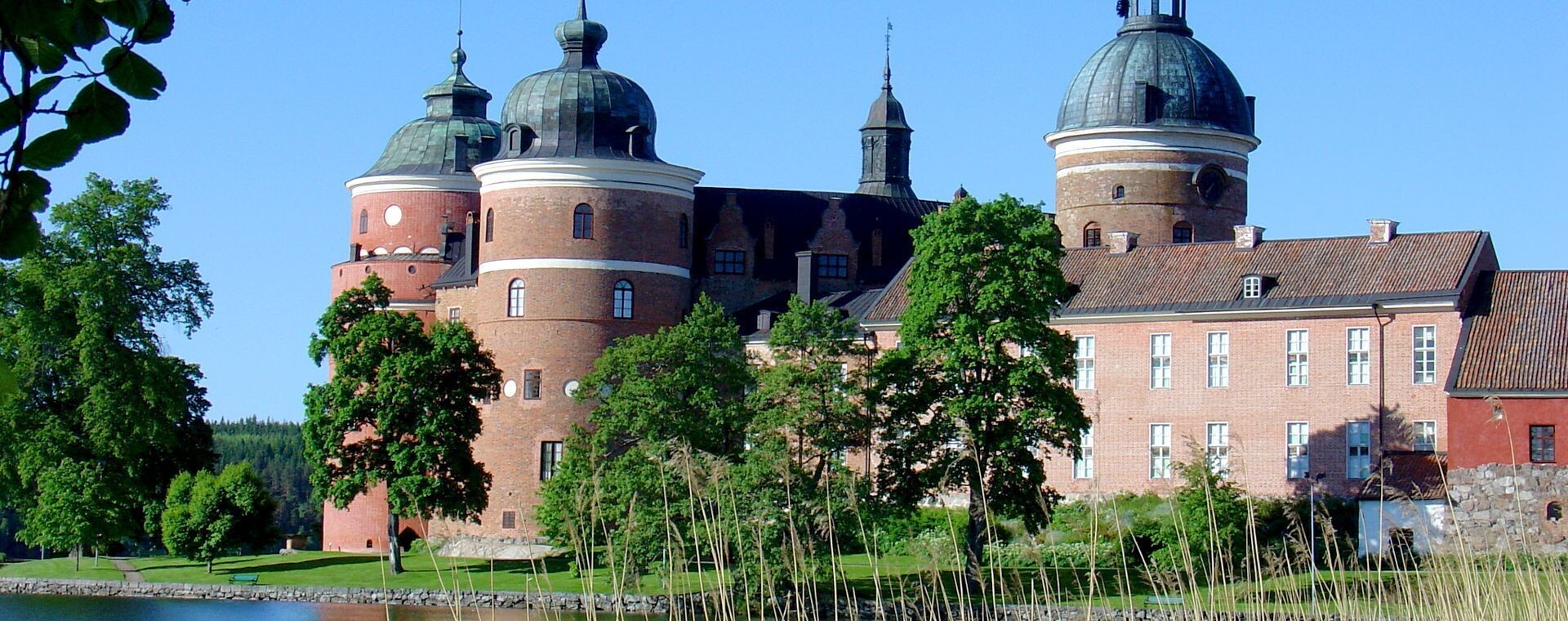 Château de Gripsholm au bord du lac - Mariefred - Suède