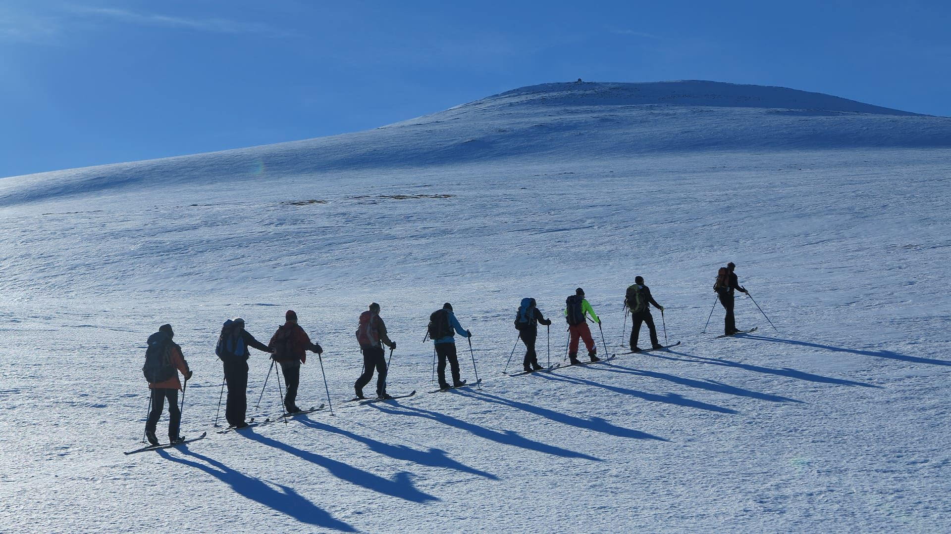 Grope Skieurs Rondane Norvege - Norvège