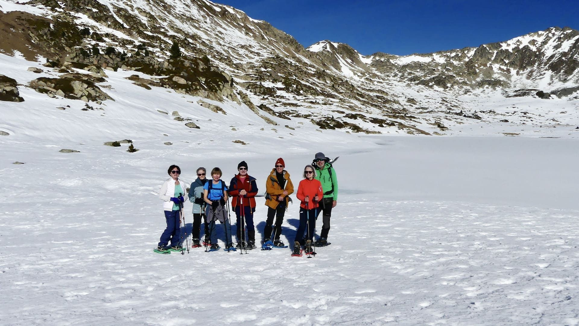 Groupe Raquettes Encantats C Michel Madre - Espagne