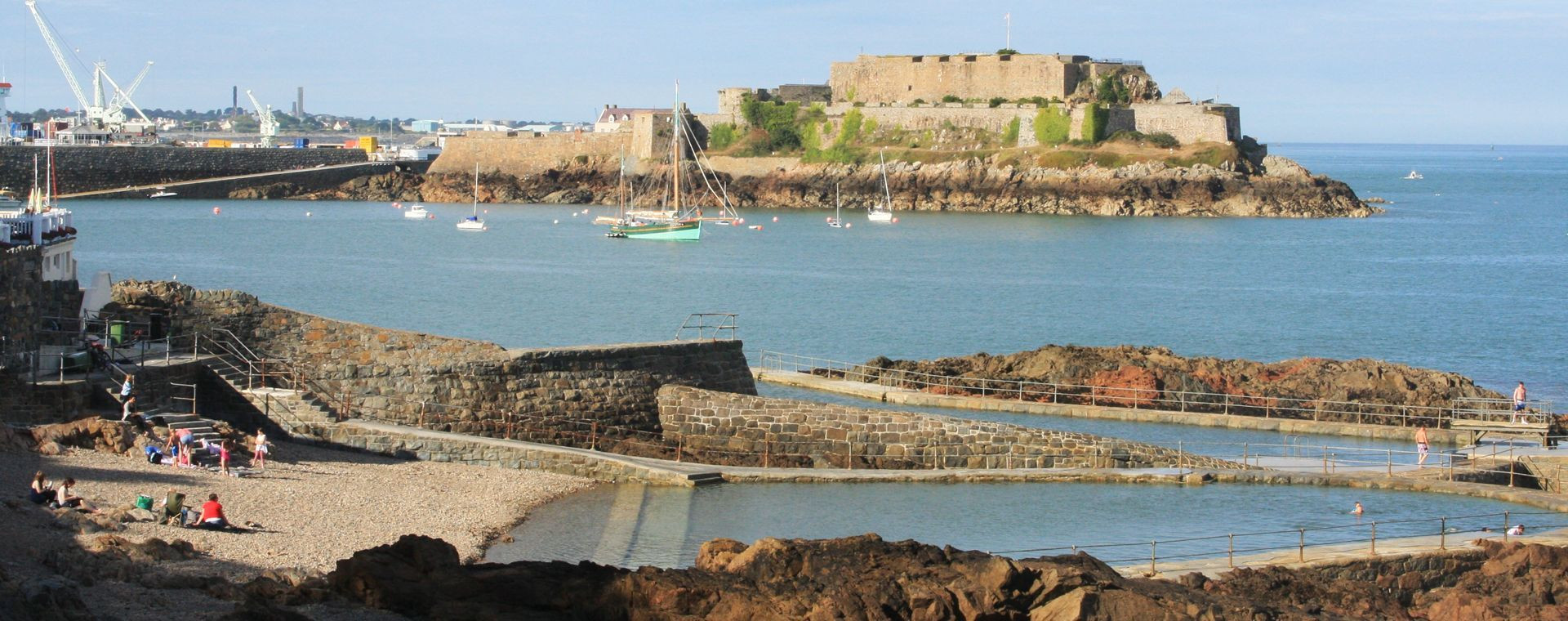 Castle Cornet à Saint-Peter-Port - Guernesey - Îles Anglo-Normandes