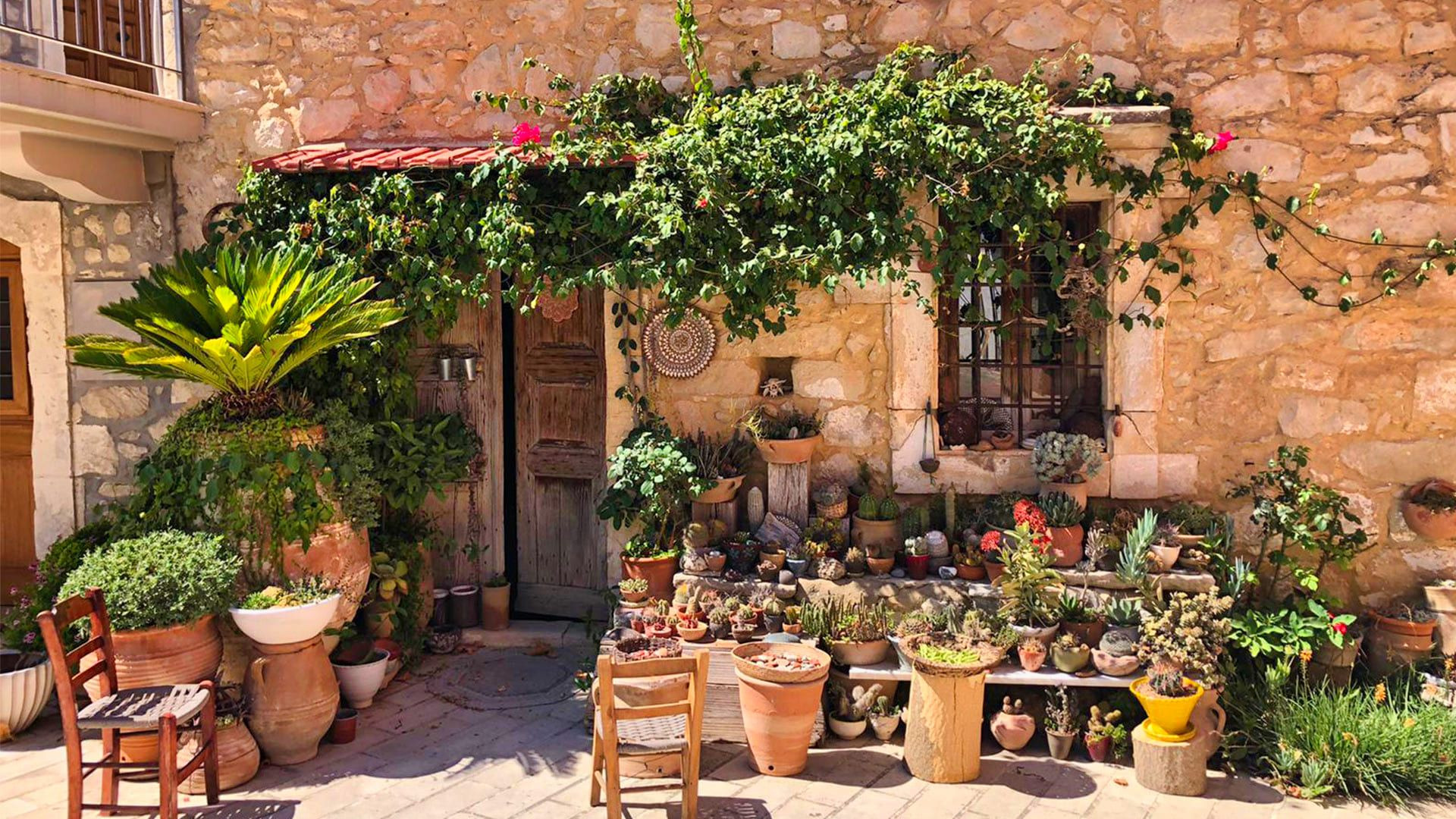 Habitation Typique Vieille Pierre Crete C Jemma Baker - Crète - Grèce