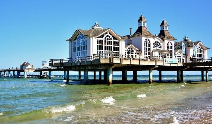 Jetée de Sellin sur la mer Baltique - Île de Rügen - Allemagne