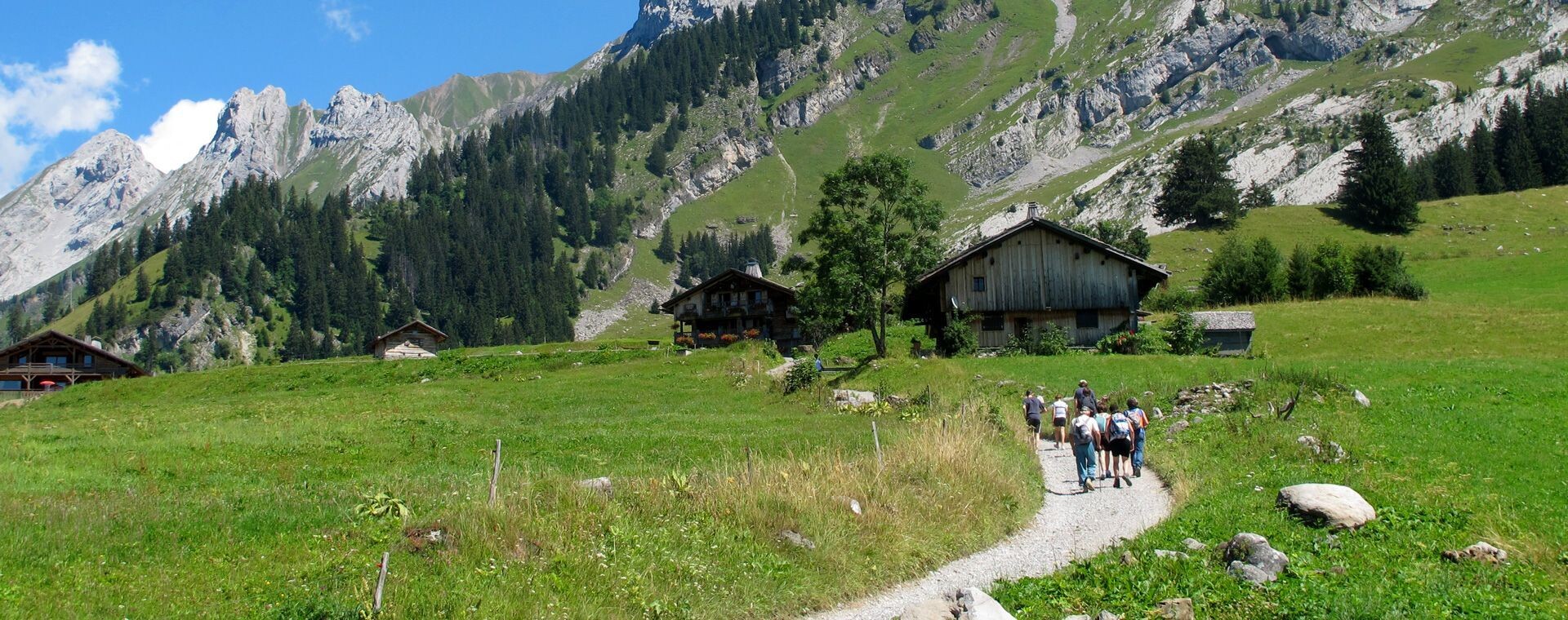 Randonnée aux Confins - Chaîne des Aravis - Haute-Savoie - France