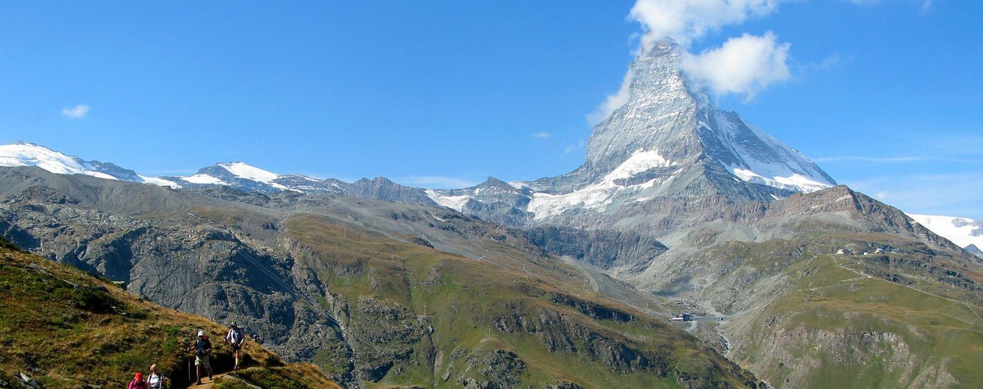 Randonnée face au Cervin - Zermatt - Valais - Suisse