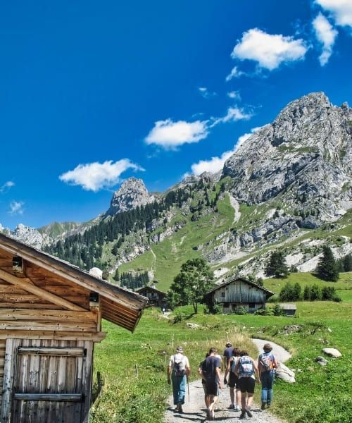Randonnee au depart des Confins - Aravis - Alpes - France