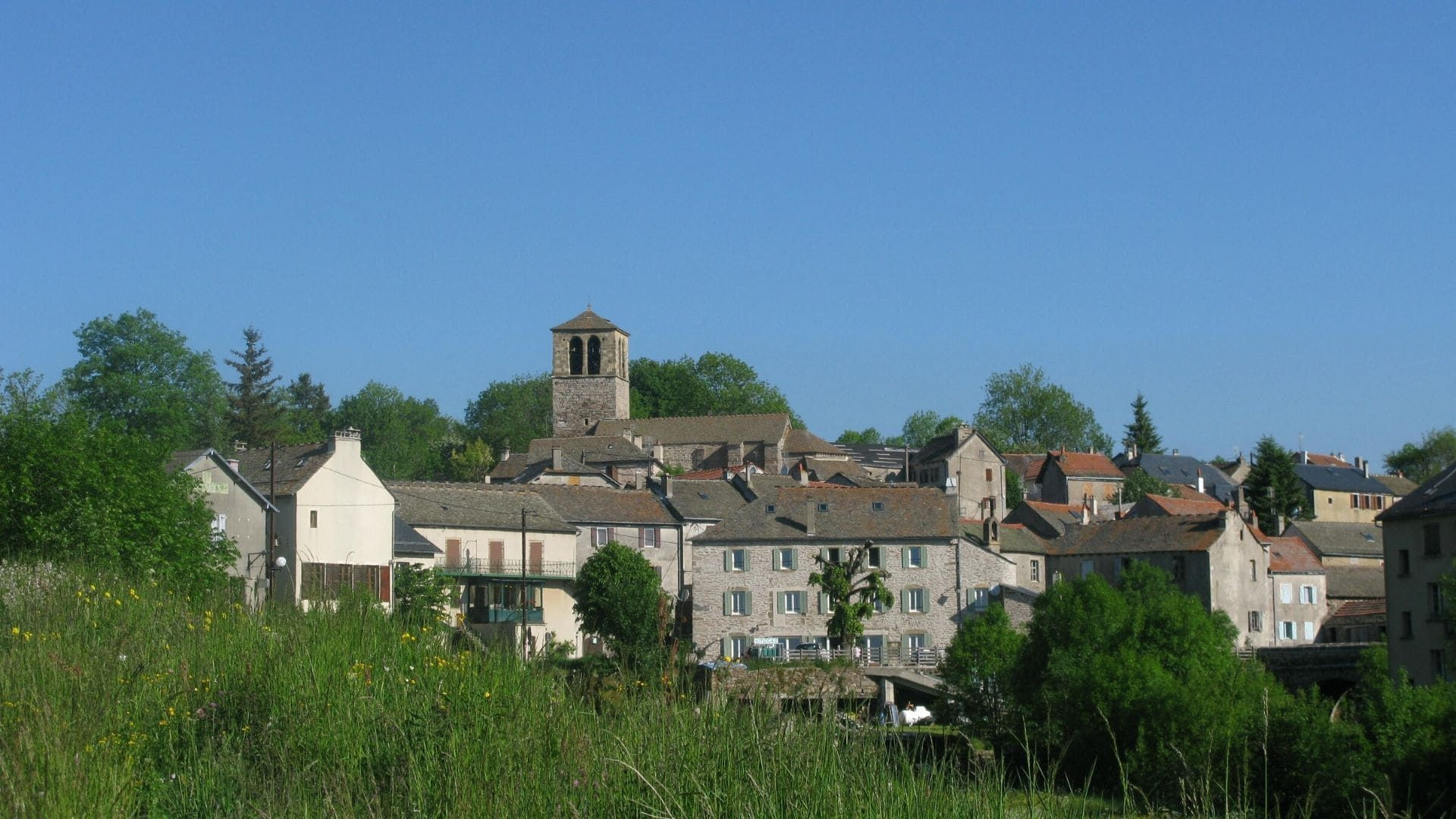 Village cévenol sur le chemin de Stevenson - Lozère - France