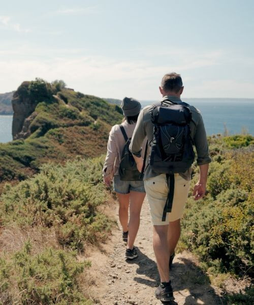 Carriole au nord de Sark - Îles Anglo-Normandes