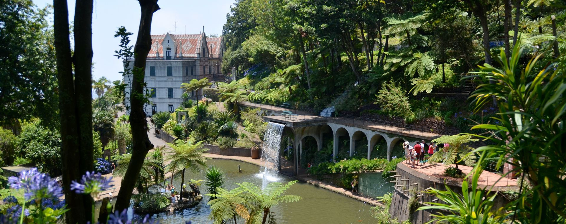 Jardin tropical du Monte à Funchal - Madère - Portugal